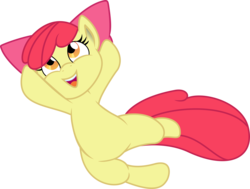 Size: 8189x6175 | Tagged: safe, artist:deadparrot22, artist:joey darkmeat, apple bloom, earth pony, pony, g4, absurd resolution, female, simple background, solo, transparent background
