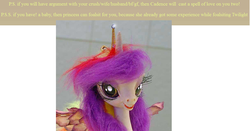 Size: 1220x640 | Tagged: safe, screencap, princess cadance, g4, nightmare fuel