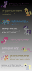 Size: 500x1113 | Tagged: safe, apple bloom, applejack, derpy hooves, fluttershy, pinkie pie, rainbow dash, rarity, scootaloo, sweetie belle, twilight sparkle, g4, awesome, bully, comic, feels, filly, heartwarming