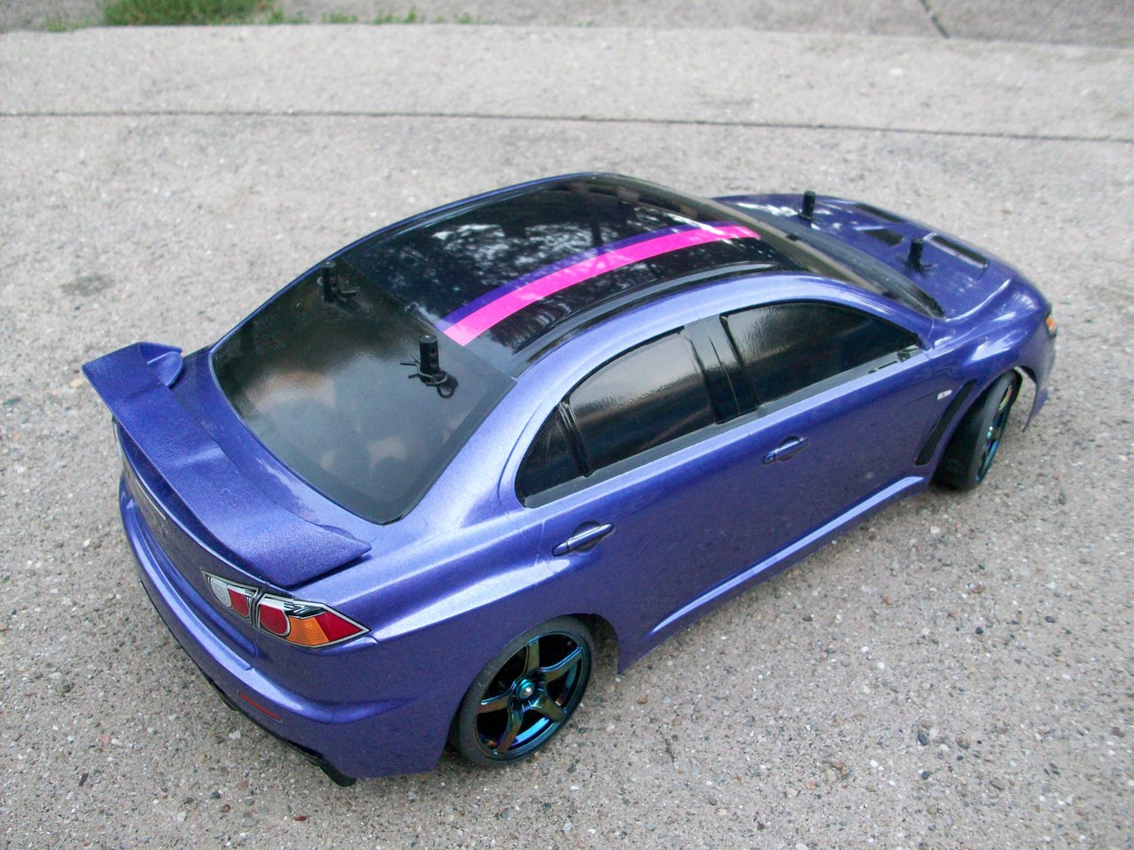 rc lancer evo x