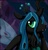 Size: 840x882 | Tagged: safe, artist:verona, queen chrysalis, changeling, changeling queen, anthro, g4, bedroom eyes, crown, female, jewelry, regalia, solo