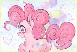 Size: 800x540 | Tagged: safe, artist:homosocks, pinkie pie, earth pony, pony, g4, female, solo