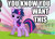 Size: 964x703 | Tagged: safe, edit, edited screencap, screencap, twilight sparkle, pony, unicorn, g4, lesson zero, my little pony: friendship is magic, bedroom eyes, bronybait, caption, female, hub logo, image macro, mare, messy mane, out of context, solo, truth, twilight snapple