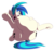 Size: 1200x1122 | Tagged: safe, artist:lowkey, dj pon-3, vinyl scratch, pony, unicorn, g4, belly, fat, hard shadows, simple background, spread legs, transparent background, vinyl fat