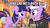 Size: 640x360 | Tagged: safe, edit, edited screencap, screencap, twilight sparkle, pony, unicorn, g4, it's about time, my little pony: friendship is magic, bandage, bedroom eyes, caption, catsuit, chemistry, chemistry joke, cummingtonite, female, future twilight, hub logo, image macro, mare, pun, rock pun, scar, science, self ponidox, time travel, unicorn twilight