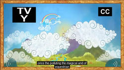 Size: 638x360 | Tagged: safe, screencap, g4, canterlot, equestria, pollution, youtube caption