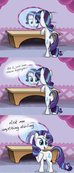 Size: 1280x2968 | Tagged: safe, artist:rofljay, rarity, pony, ask her stuff, g4, acetic rarity, carousel boutique, mirror, solo, tumblr