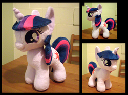 Size: 1423x1053 | Tagged: safe, artist:fireflytwinkletoes, twilight sparkle, pony, g4, cute, female, filly, irl, photo, plushie, solo