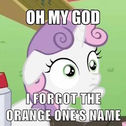 Size: 460x460 | Tagged: safe, edit, edited screencap, screencap, sweetie belle, g4, ponyville confidential, meme, sudden clarity sweetie belle