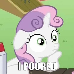 Size: 460x460 | Tagged: safe, edit, edited screencap, screencap, sweetie belle, g4, my little pony: friendship is magic, ponyville confidential, meme, sudden clarity sweetie belle, sweetiepoo