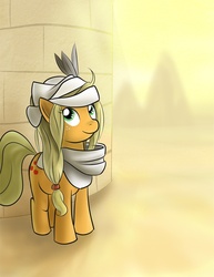 Size: 766x990 | Tagged: safe, artist:jalm, applejack, g4, desert