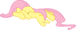 Size: 900x358 | Tagged: safe, artist:brovic43, fluttershy, g4, crying, sad, simple background, transparent background, vector