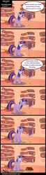 Size: 800x3034 | Tagged: safe, artist:sintakhra, twilight sparkle, g4, comic, stomping, twilight vs technology