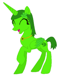 Size: 312x404 | Tagged: safe, artist:midnacookies1425, alicorn, pony, g4, base used, concave belly, farore, slender, the legend of zelda, thin