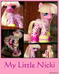 Size: 1024x1280 | Tagged: safe, artist:wylf, customized toy, doll, irl, nicki minaj, photo, toy