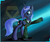 Size: 3000x2531 | Tagged: dead source, safe, artist:steptrool, princess luna, pony, gamer luna, g4, clothes, female, solo, x-com