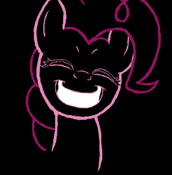 Size: 365x371 | Tagged: safe, pinkie pie, g4, flockdraw, grin