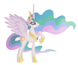 Size: 2000x1668 | Tagged: safe, artist:nalesia, princess celestia, pony, g4, female, solo