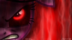 Size: 4409x2480 | Tagged: safe, artist:mysteryezekude, twilight sparkle, g4, corrupted twilight sparkle, wallpaper