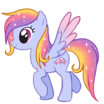 Size: 150x150 | Tagged: safe, artist:centchi, oc, oc only, oc:glittering cloud, pony, animated at source, simple background, solo, transparent background