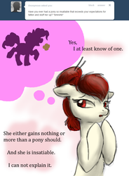 Size: 780x1058 | Tagged: safe, artist:defenceless, pinkie pie, oc, g4, ask, tumblr