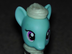 Size: 2592x1944 | Tagged: safe, rainbow dash, g4, brushable, customized toy, hat, irl, photo, rainbow girrash, toy, toy abuse