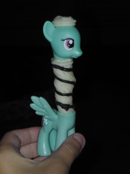 Size: 1944x2592 | Tagged: safe, rainbow dash, g4, brushable, customized toy, irl, photo, rainbow girrash, toy, toy abuse