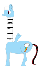 Size: 1336x1920 | Tagged: safe, rainbow dash, oc, pony, g4, paint, rainbow girrash, solo