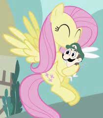 Size: 210x240 | Tagged: safe, artist:chappy-rukia, fluttershy, g4, needs more jpeg, pet, weegee