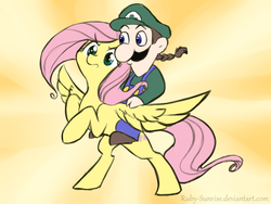 Size: 800x600 | Tagged: safe, artist:ruby-sunrise, fluttershy, g4, meme, weegee