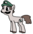 Size: 360x371 | Tagged: safe, artist:ask-human-surprise, ponified, weegee