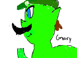 Size: 800x600 | Tagged: safe, artist:weegee082, luigi, male, ponified, stylistic suck, super mario bros.