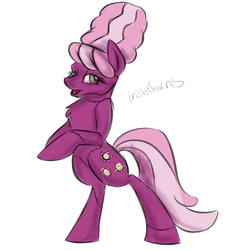 Size: 1280x1280 | Tagged: safe, artist:irishthorns, cheerilee, earth pony, pony, g4, 30 minute art challenge, costume, female, solo