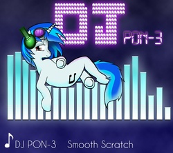 Size: 900x800 | Tagged: safe, artist:vahnara, dj pon-3, vinyl scratch, g4, equalizer, music