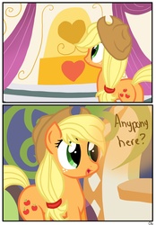 Size: 1741x2500 | Tagged: safe, artist:pyruvate, applejack, comic:the usual, g4, comic