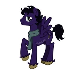 Size: 679x679 | Tagged: safe, artist:sherarina, pegasus, pony, male, ponified, sherlock holmes, simple background, solo, spread wings, stallion, transparent background, unshorn fetlocks, wings