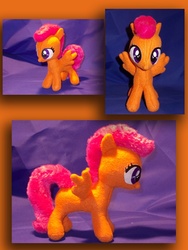 Size: 657x876 | Tagged: safe, artist:mantaro85, scootaloo, pony, g4, irl, photo, plushie, solo