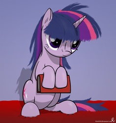 Size: 1810x1920 | Tagged: safe, artist:bcrich40, twilight sparkle, g4, book