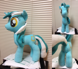 Size: 1153x1024 | Tagged: safe, artist:lumenglace, lyra heartstrings, pony, g4, irl, photo, plushie, solo