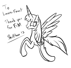 Size: 817x775 | Tagged: safe, artist:shelltoon, oc, oc only, oc:fausticorn, alicorn, pony, lauren faust