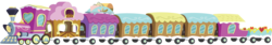 Size: 17999x3035 | Tagged: safe, artist:alien13029, g4, .ai available, friendship express, no pony, simple background, train, transparent background, vector, vehicle