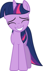 Size: 3346x5500 | Tagged: safe, artist:xpesifeindx, twilight sparkle, pony, a bird in the hoof, g4, female, happy, milestone, simple background, smiling, solo, transparent background, vector