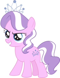 Size: 8274x10800 | Tagged: safe, artist:alien13029, diamond tiara, earth pony, pony, g4, absurd resolution, female, filly, simple background, solo, transparent background, vector
