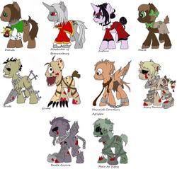 Size: 6344x6056 | Tagged: safe, artist:c8lin-the-hedgie, absurd resolution, amnesia: the dark descent, justine, ponified, video game