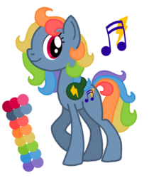 Size: 539x620 | Tagged: safe, artist:cuttycommando, oc, oc only, earth pony, pony, music