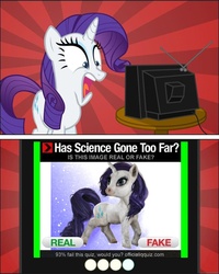 Size: 695x870 | Tagged: safe, rarity, pony, g4, exploitable meme, meme, tv meme, uncanny valley