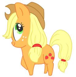 Size: 639x646 | Tagged: safe, artist:coloneltwisty, applejack, earth pony, pony, g4, female, solo