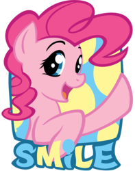 Size: 540x684 | Tagged: safe, artist:gingermint, artist:icekatze, pinkie pie, earth pony, pony, g4, female, solo