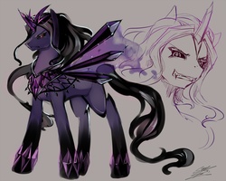 Size: 1000x800 | Tagged: safe, artist:soukitsubasa, king sombra, pony, g4, season 3, male