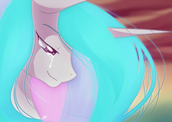 Size: 1280x905 | Tagged: safe, artist:mylittlesheepy, princess celestia, g4, crying